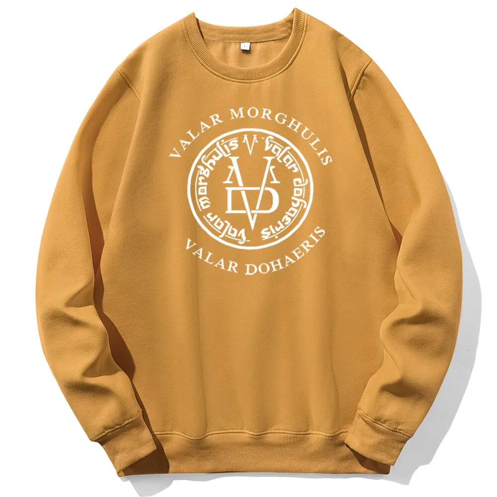 Valar Morghulis/Dohaeris Hoodie Game Of Thrones (Colors Available)