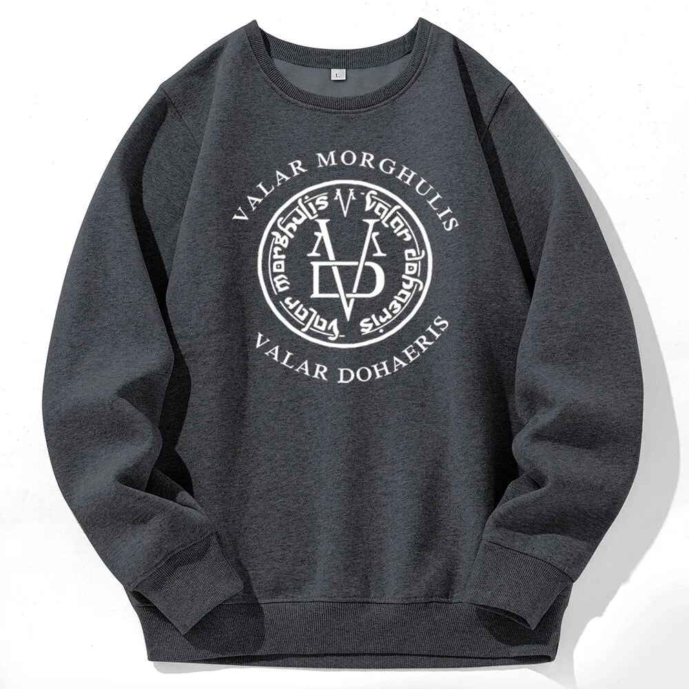 Valar Morghulis/Dohaeris Hoodie Game Of Thrones (Colors Available)