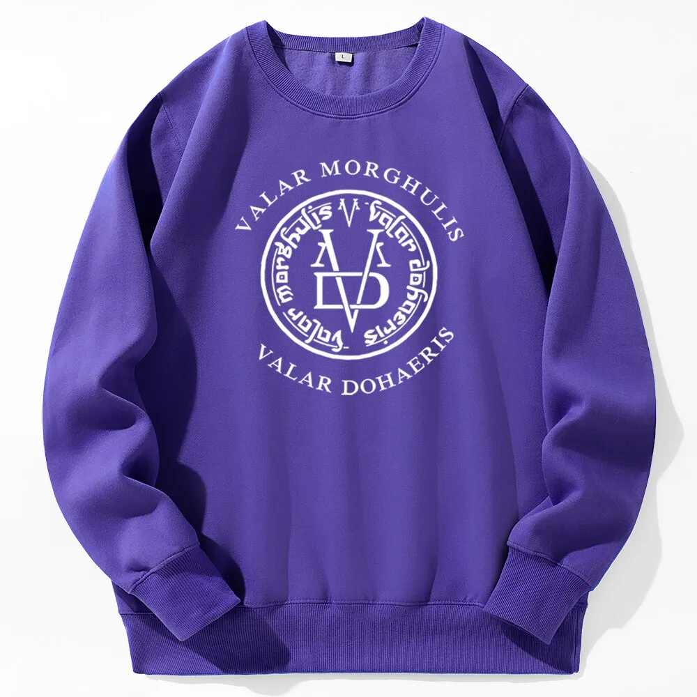 Valar Morghulis/Dohaeris Hoodie Game Of Thrones (Colors Available)