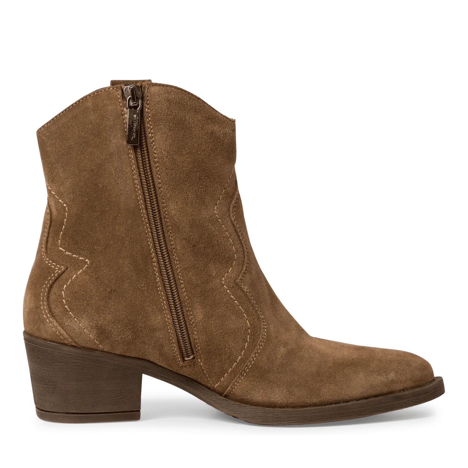 Western Style Boot - Brown