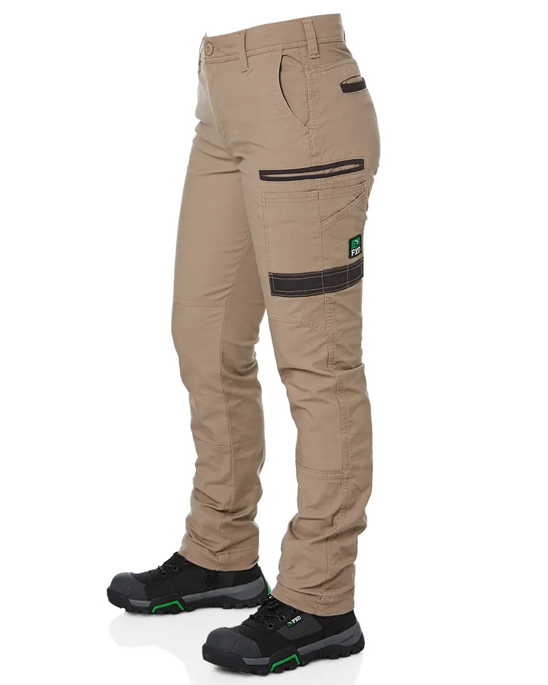 WP-3W Ladies Stretch Work Pants - Khaki